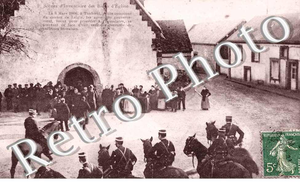 Scène d'Inventaire des Biens d'Eglise
