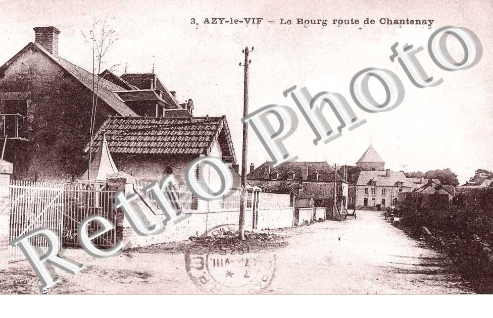 le bourg route de Chantenay