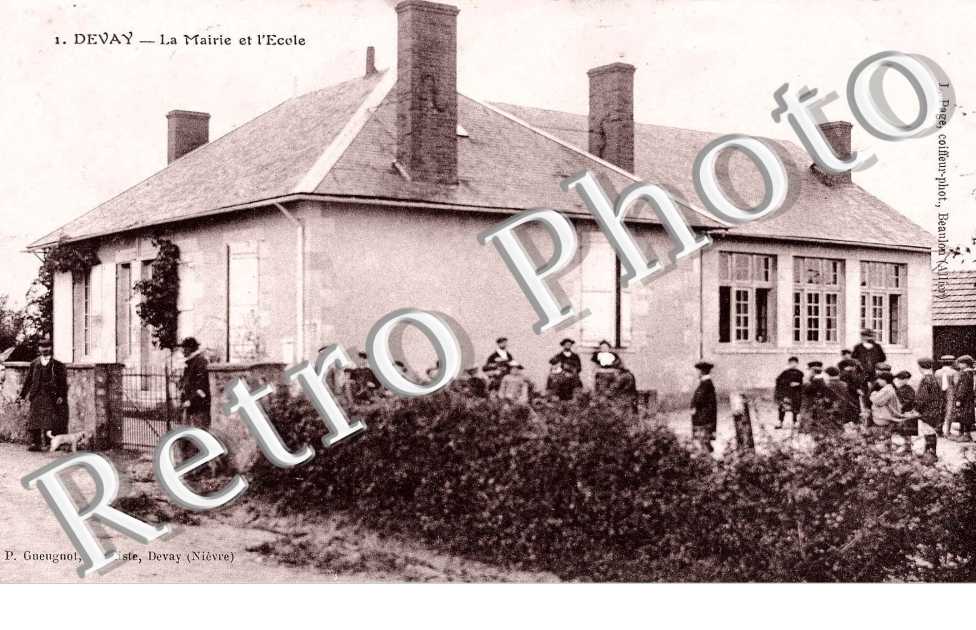 la mairie et l'ecole