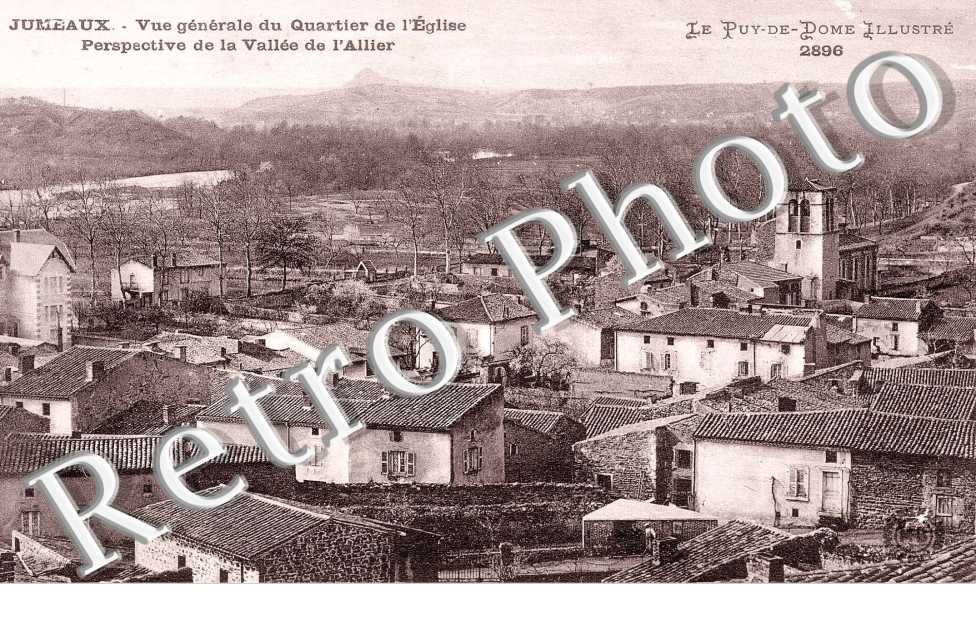 vue générale du quartier de l'Eglise