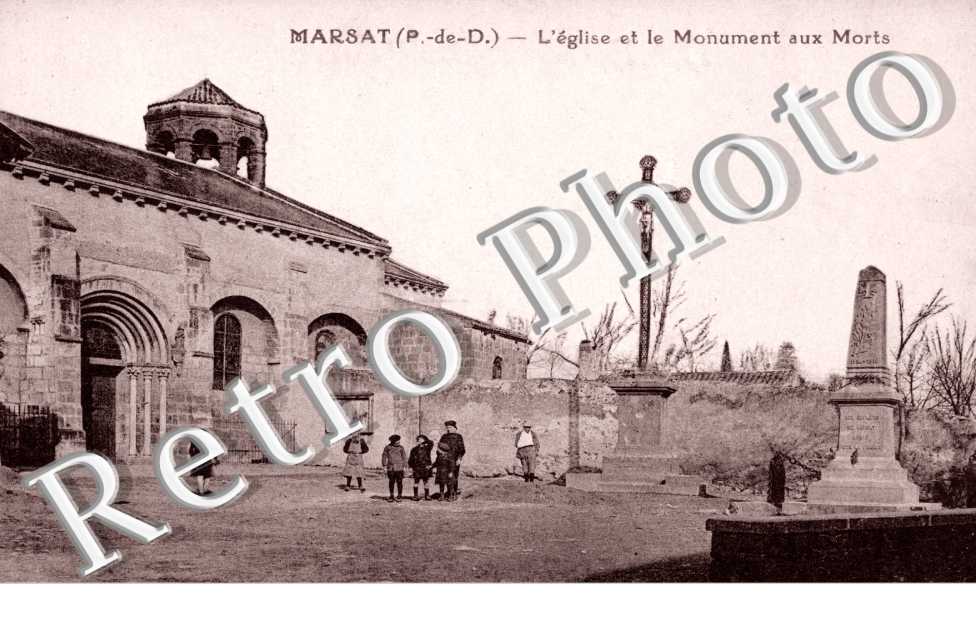 l'eglise et le monument aux morts