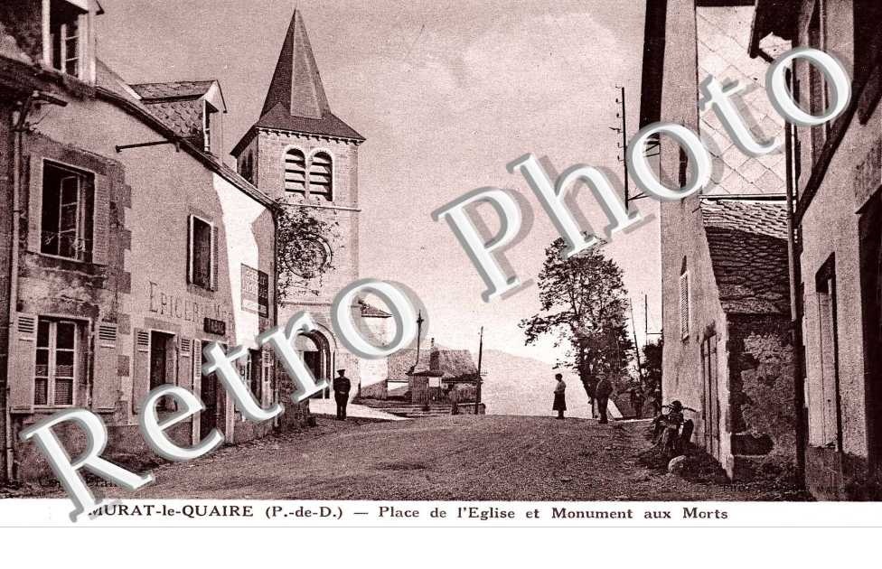 place de l'Eglise et monument aux morts