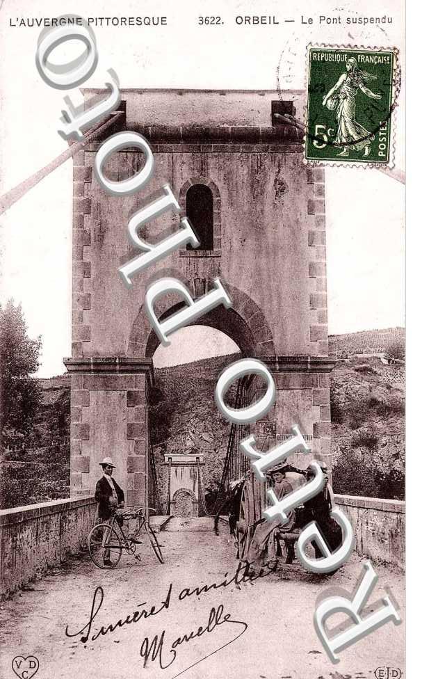 le pont suspendu