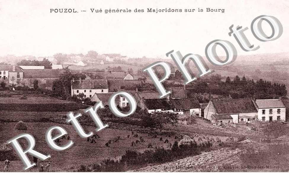 vue generale des Majoridons sur le bourg