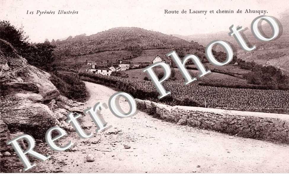 Route de Lacarry et chemin de Ahusquy