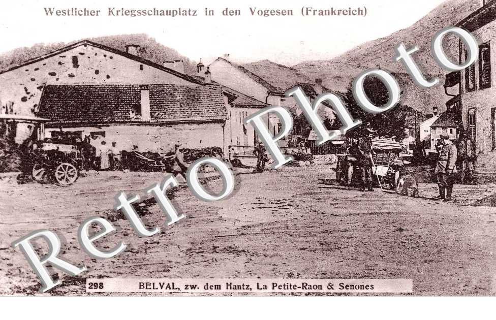 Westlicher Kriegsschauplatz in den Vogesen