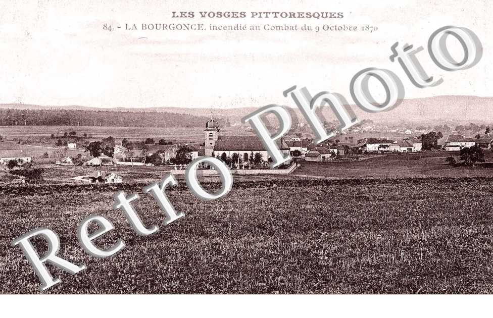 Incendie au combat du 9 octobre 1870