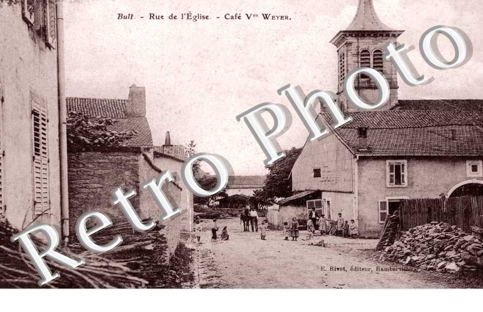 Rue de l'Eglise - Café Vve Weyer