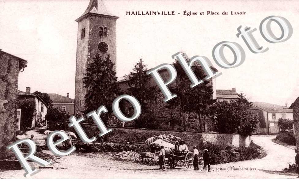Eglise et Place du Lavoir