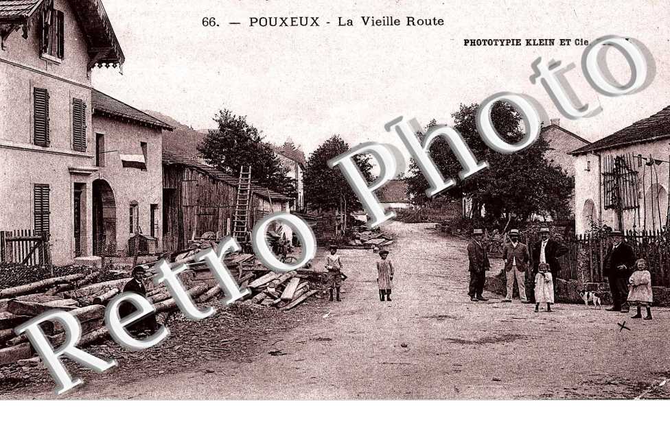 Portieux, la Verrerie de Portieux, Rue de l'Eglise