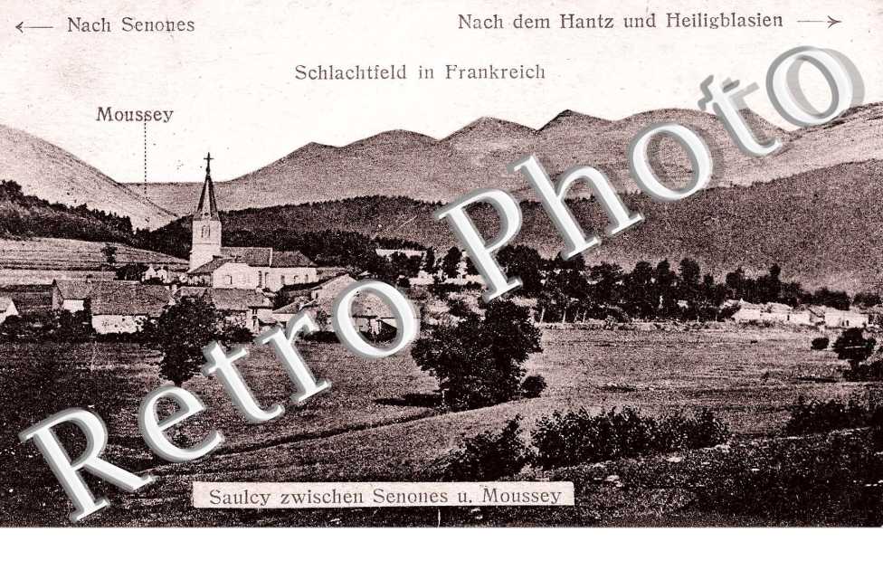 Schlachtfel in Frankreich