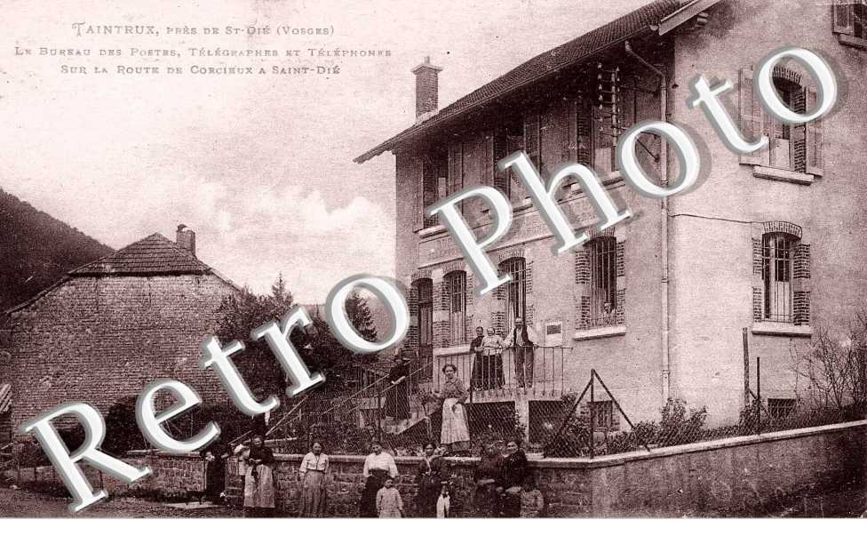 Sur la route de Corcieux - bureau des postes