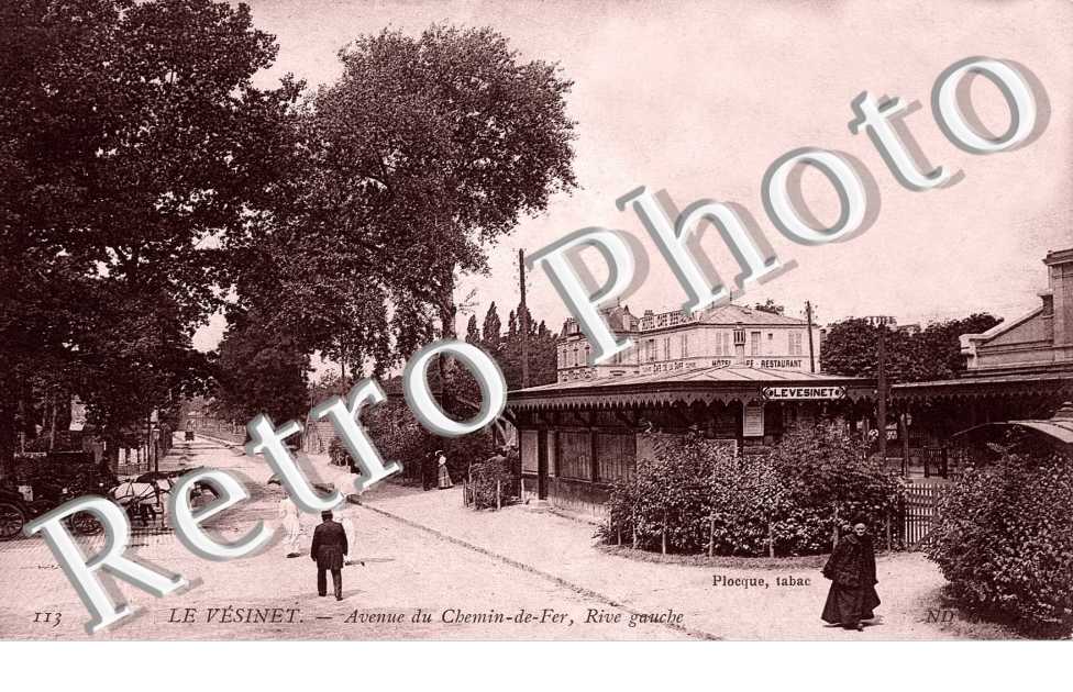 Avenue du Chemin de Fer, rive gauche