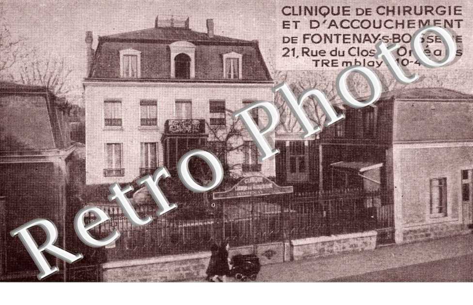 Clinique de chirurgie et d'accouchement 21 rue du clos d'Orleans