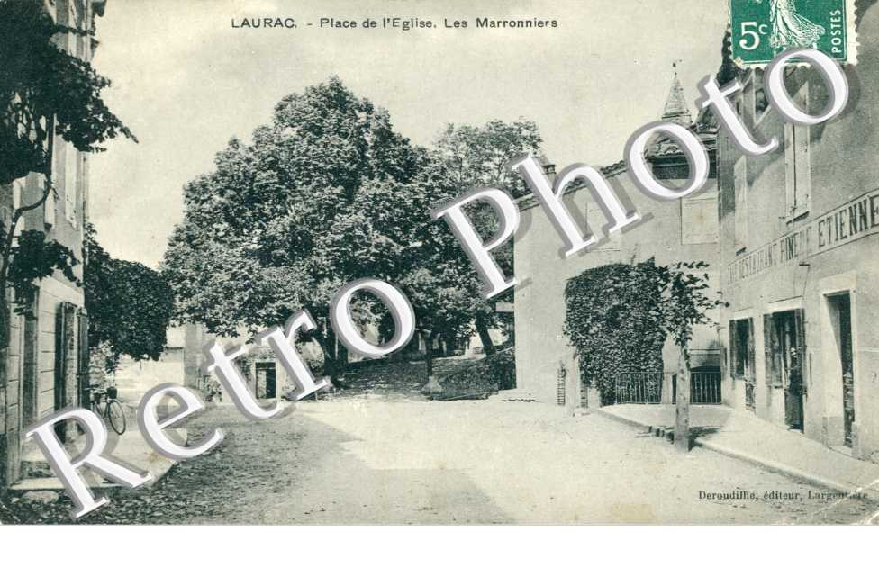 Place de l'eglise - les marronniers