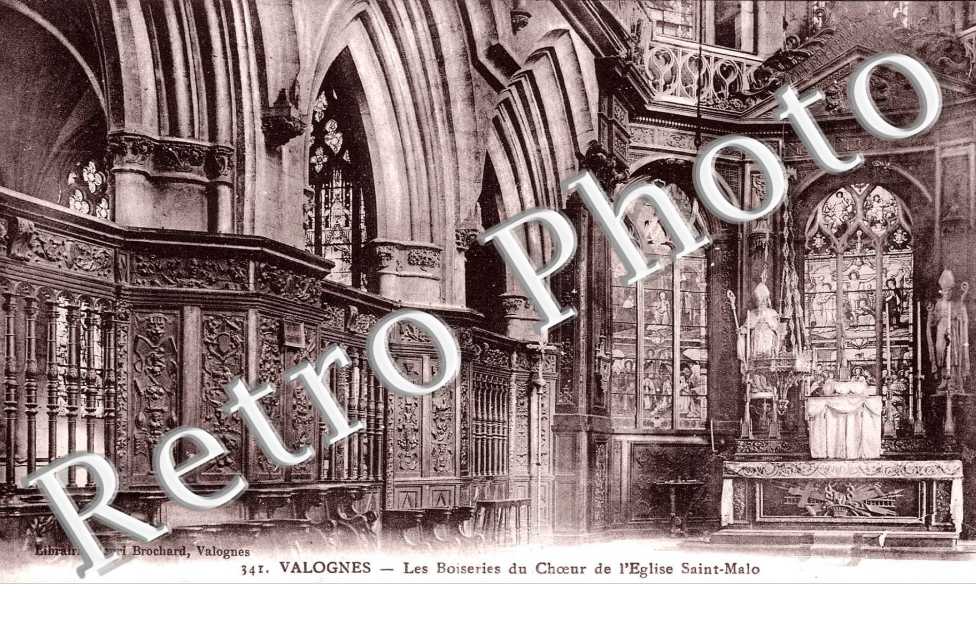 Les Boiseries du Choeur de l'Eglise