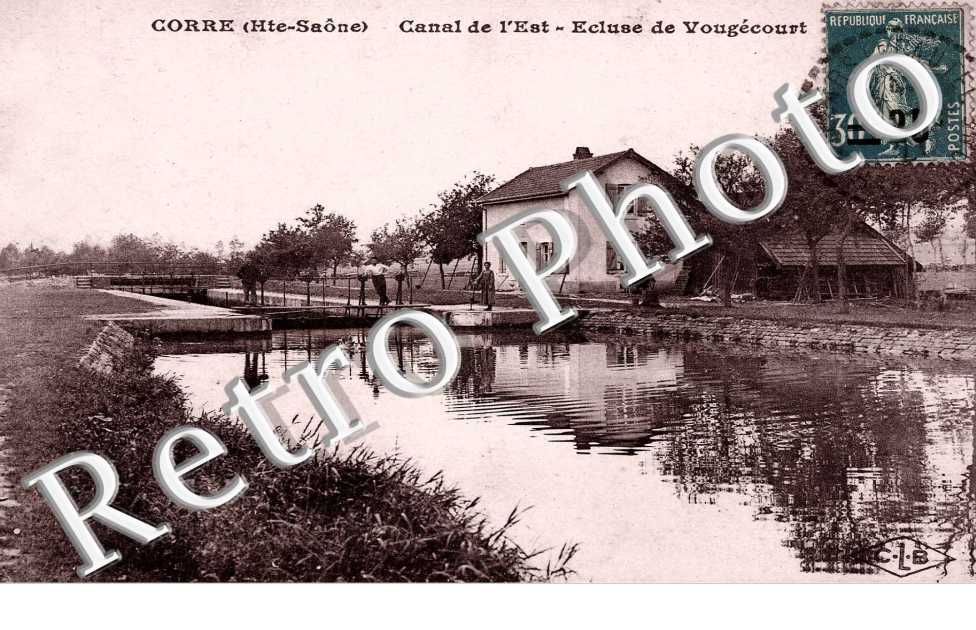 l'ecluse de Vougecourt - canal de l'est