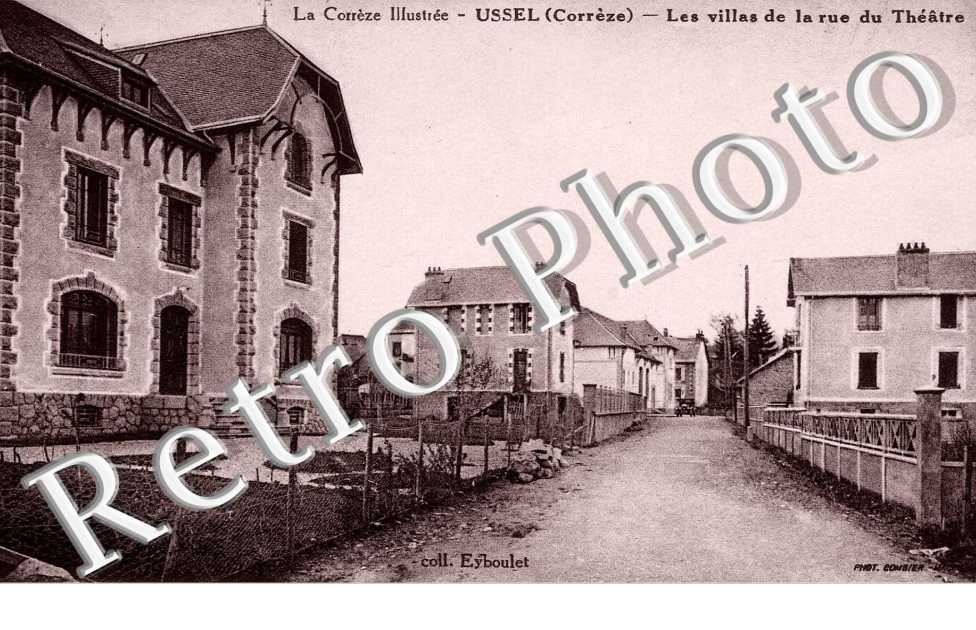 les villas de la rue du theatre