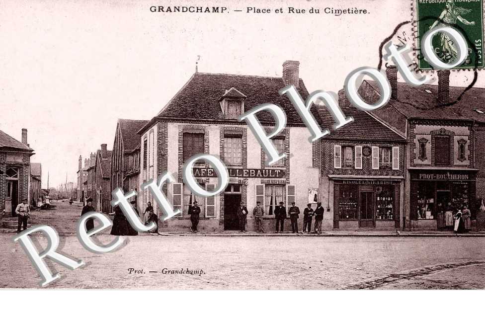 place et rue du Cimetiere
