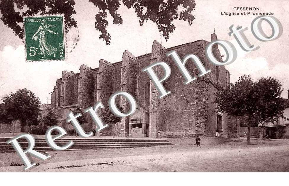 L'eglise et promenade