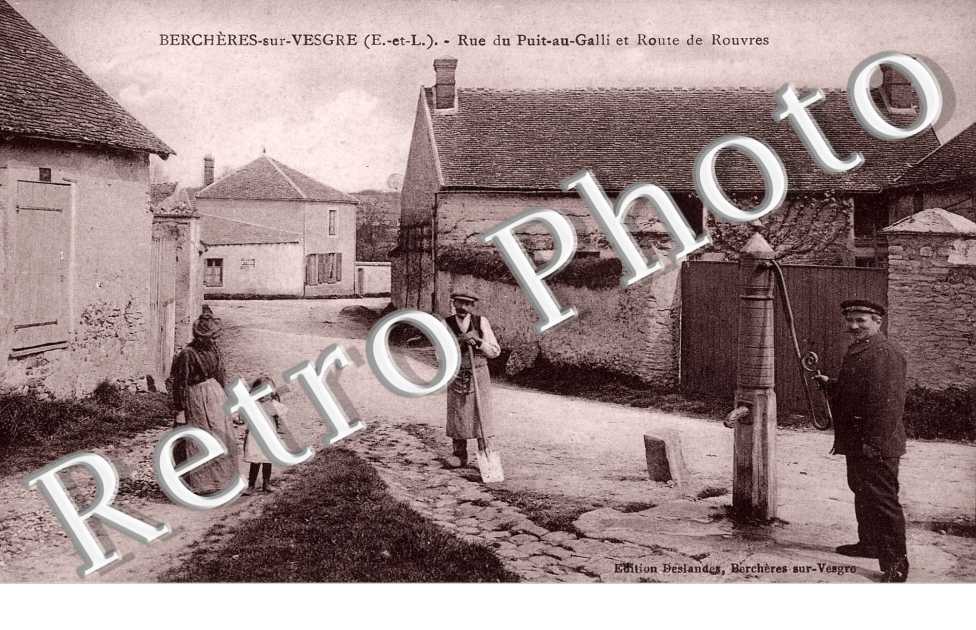 Rue du puit au Galli et route de Rouvres