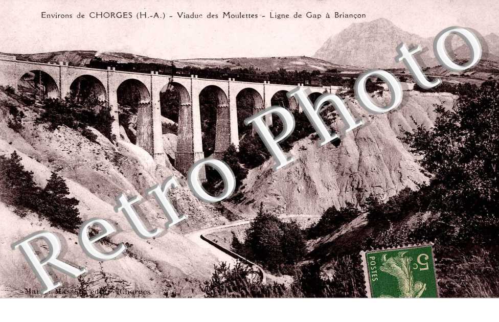 Viaduc des Moulettes Ligne de Gap a Briancon