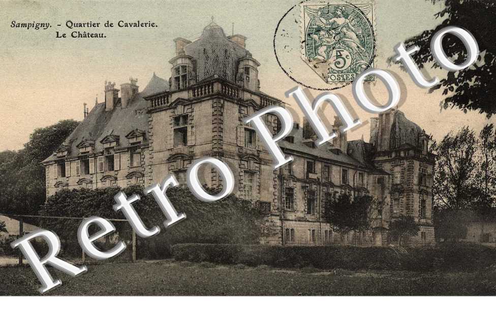 quartier de cavalerie - le chateau (couleur)