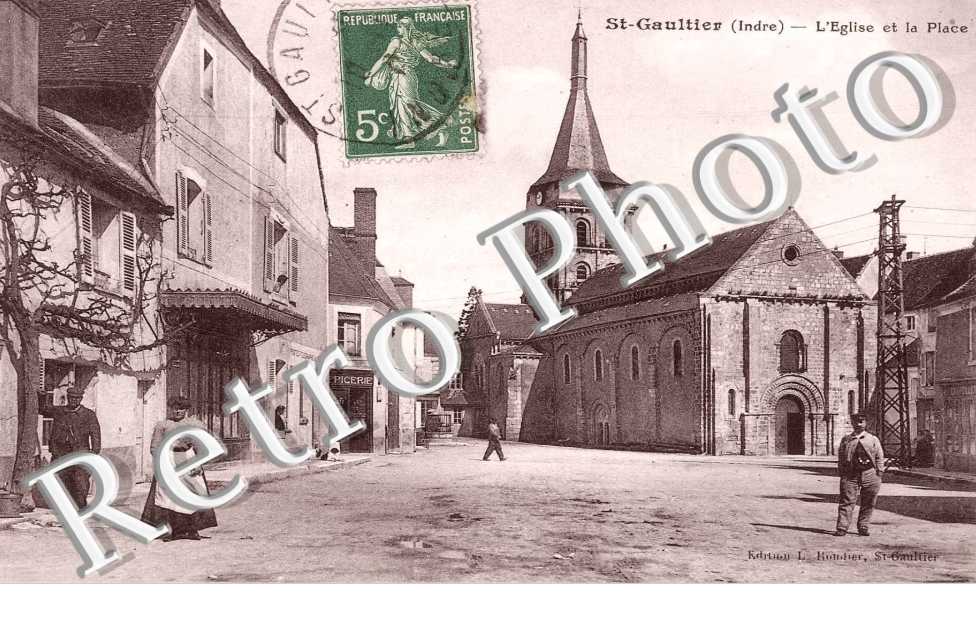 L'eglise et la place