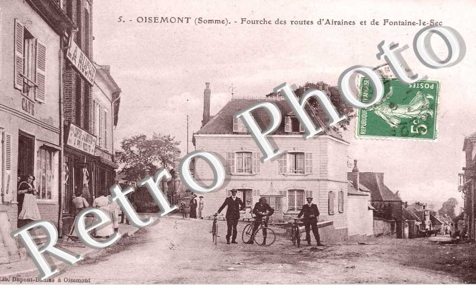 fourche des routes d'Airaines et de Fontaine-le-Sec
