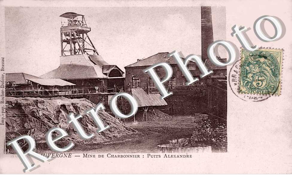 Mine de charbonnier - puits alexandre