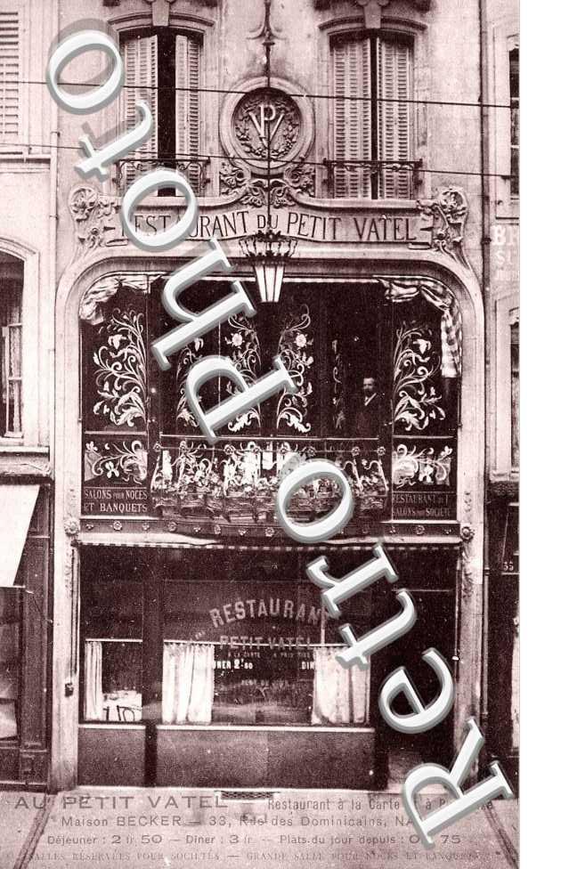 rue des Dominicains Au Petit Vatel Restaurant a la carte et a prix fixe  Maison Becker