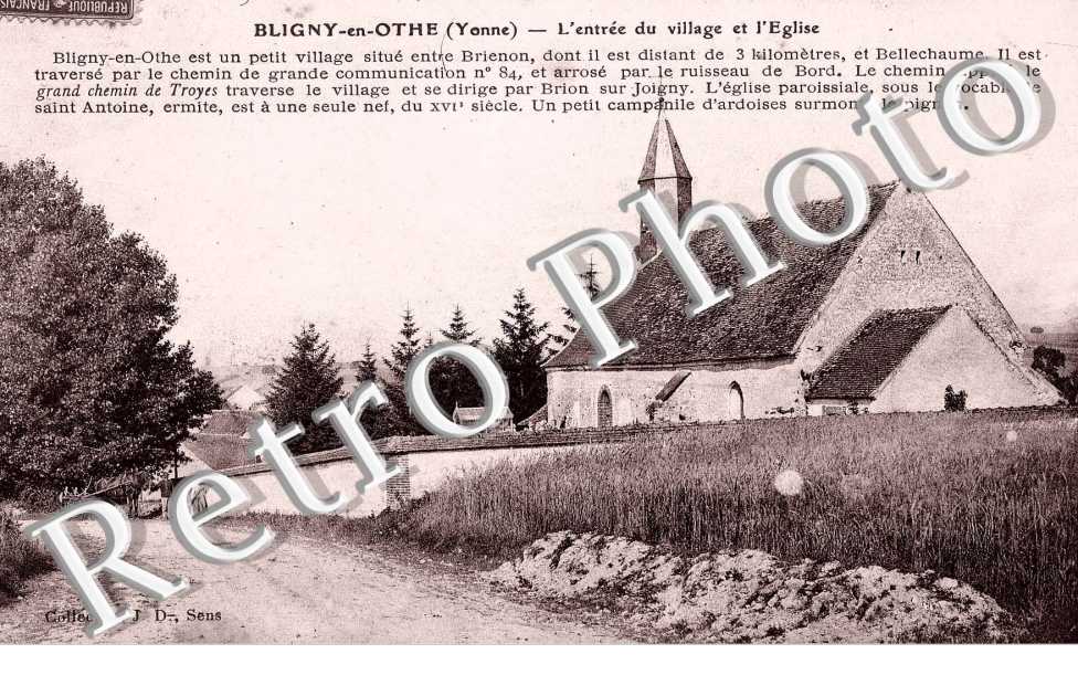 L'Entree du village et l'Eglise