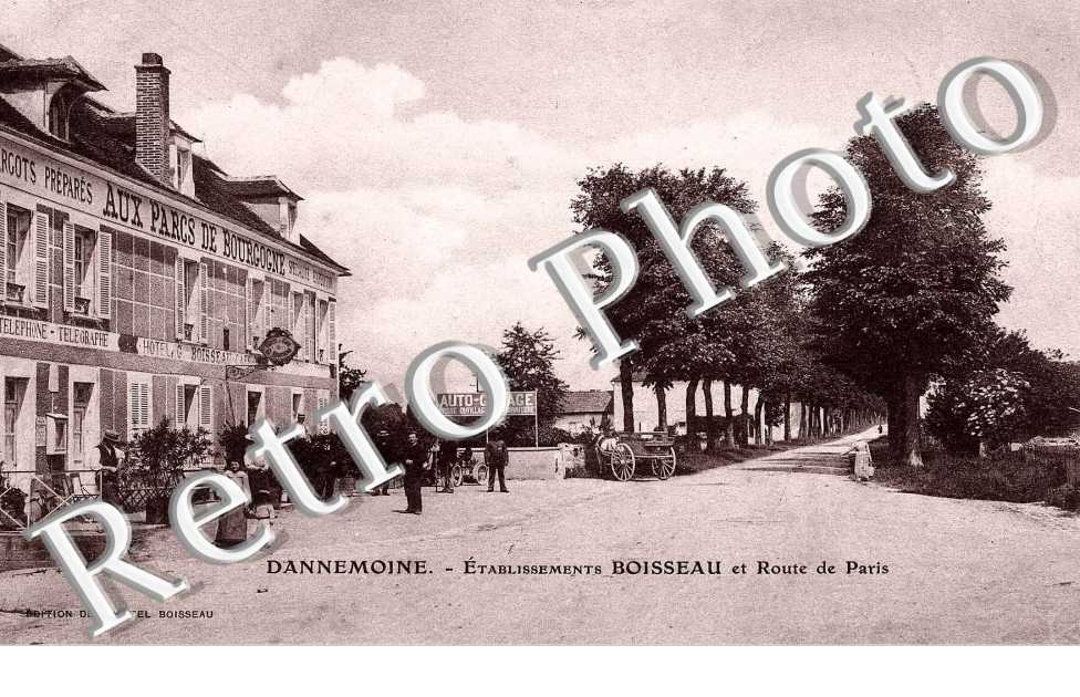 etablissements Boisseau et route de Paris