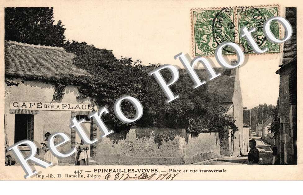 Place et rue Transversale
