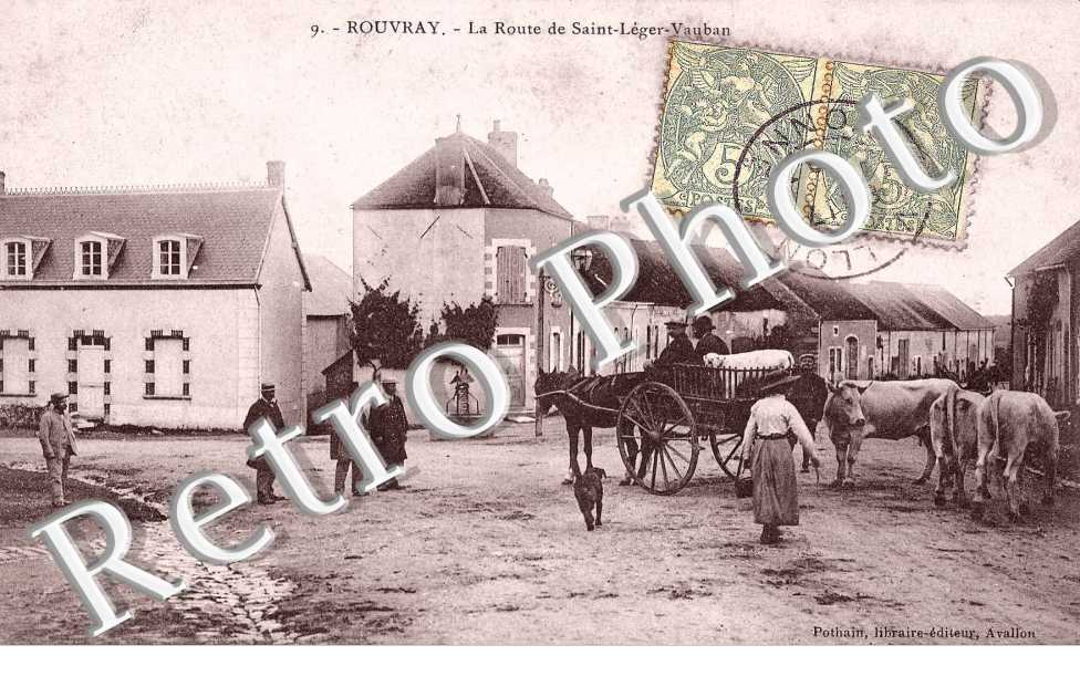 La route de Saint-Leger