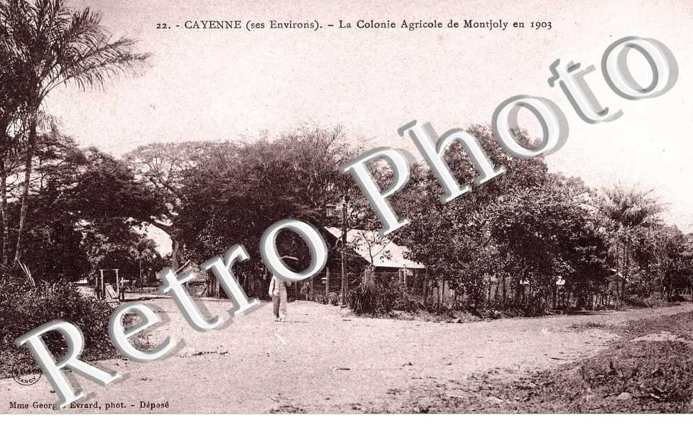 Cayenne - la Colonie Agricole de Montjoly en 1903