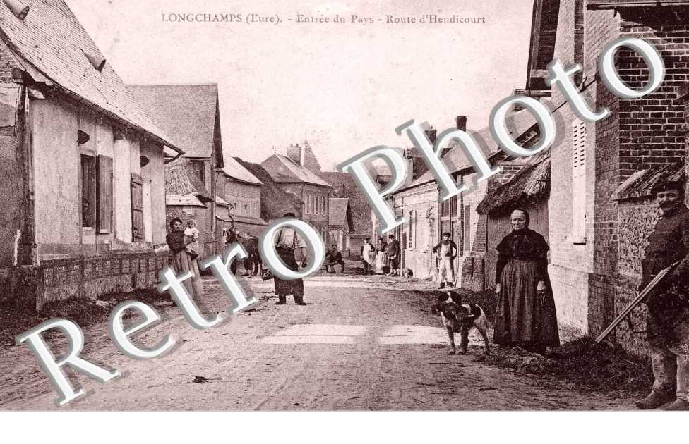 Entree du pays - route d'Hendicourt