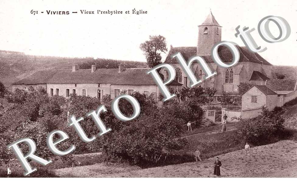 Vieux Presbytere et Eglise