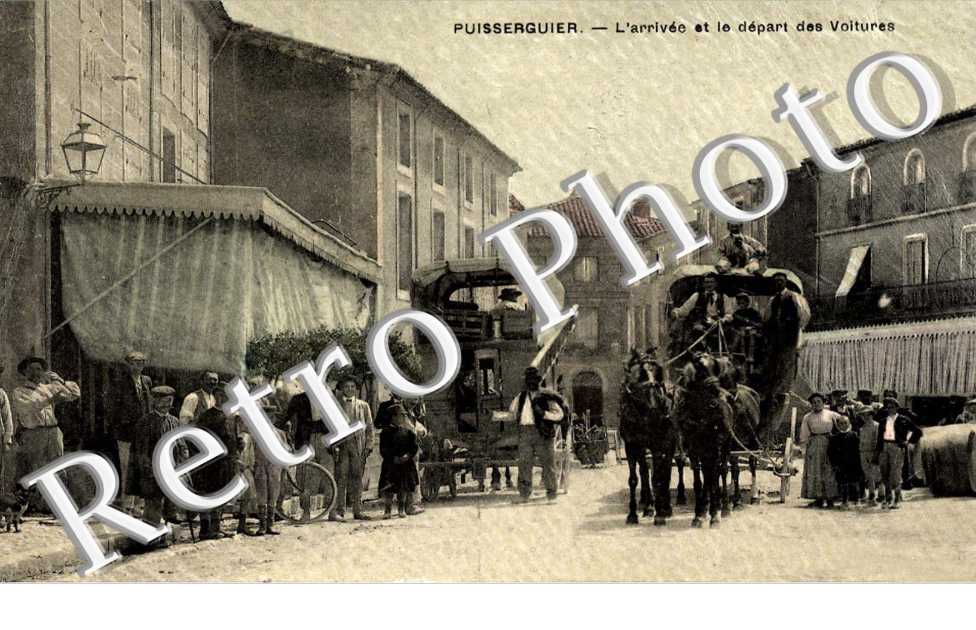 L'arrivee et le depart des voitures