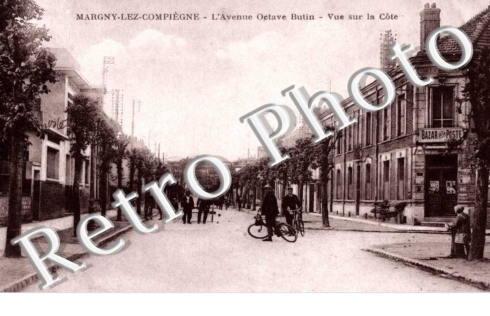 L'avenue Octave Butin - vue sur la cote