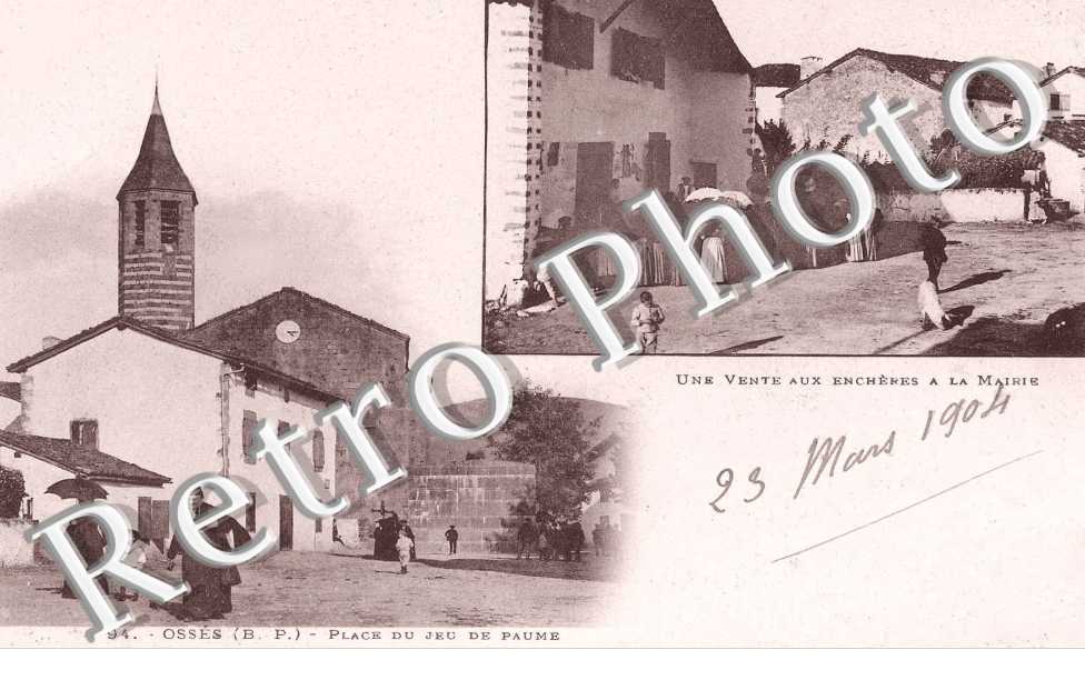 Place du Jeu de Paume et Vente aux encheres a la Mairie