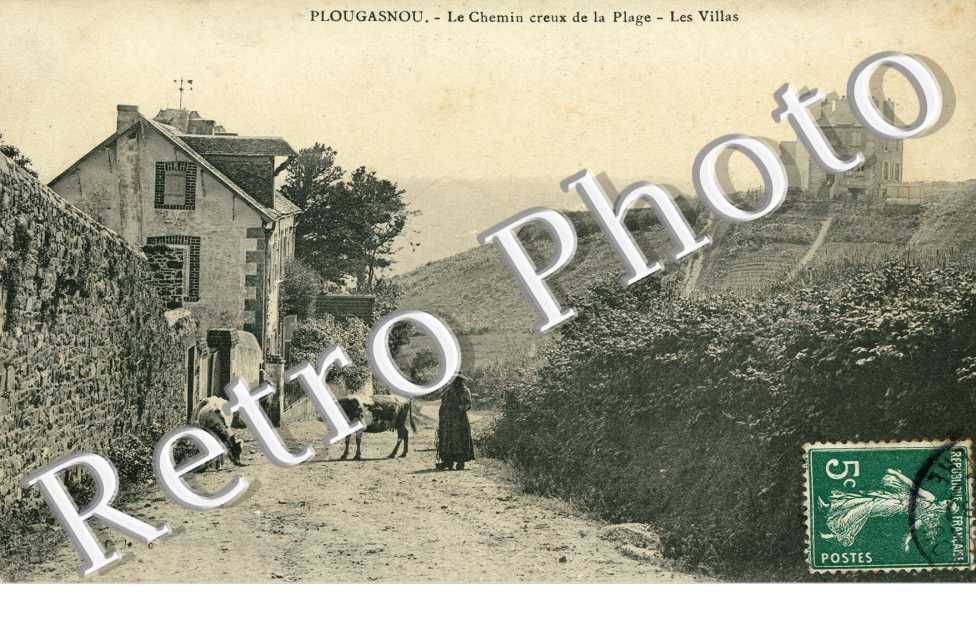 le chemin des creux de la plage  Les villas