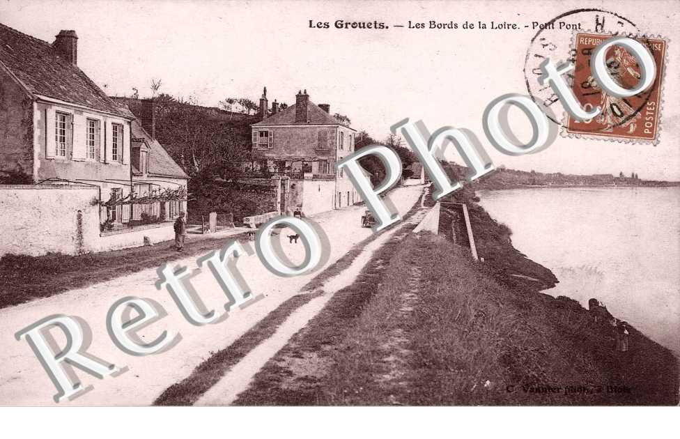 les grouets,  les bords de la loire, petit pont