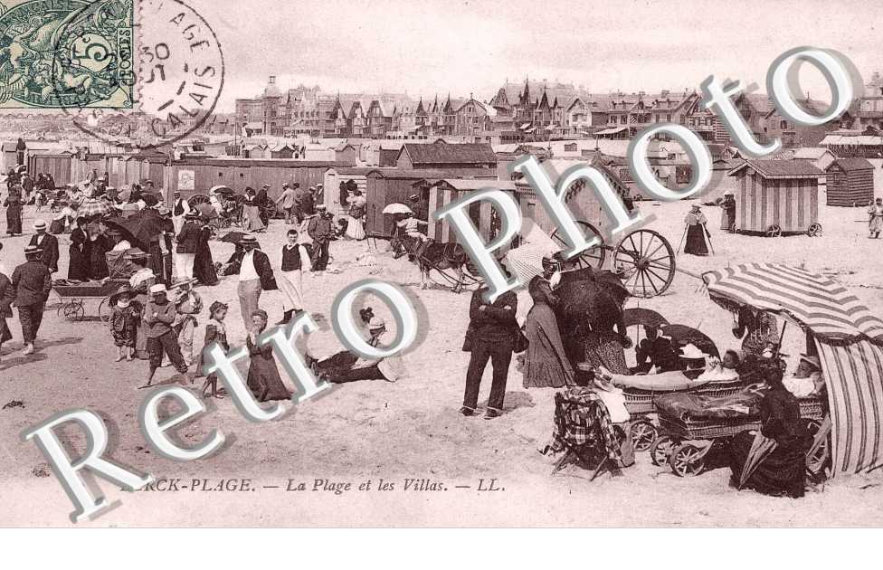 LA PLAGE ET LES VILLAS
