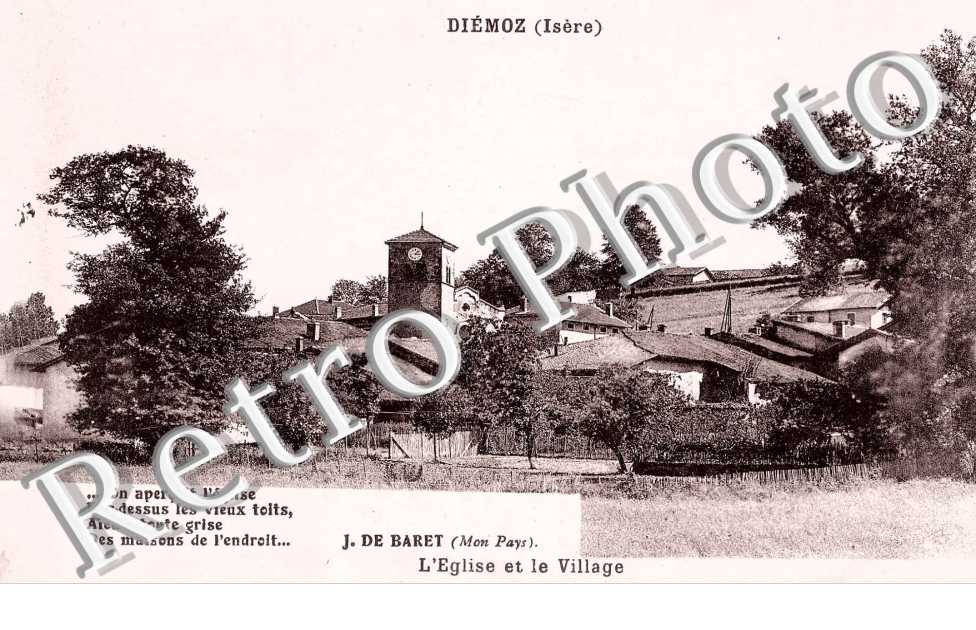 l'eglise et le village