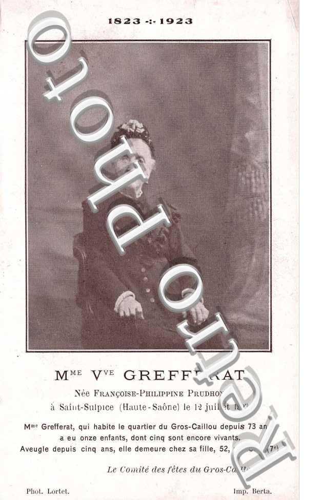 Mme Vve Grefferat