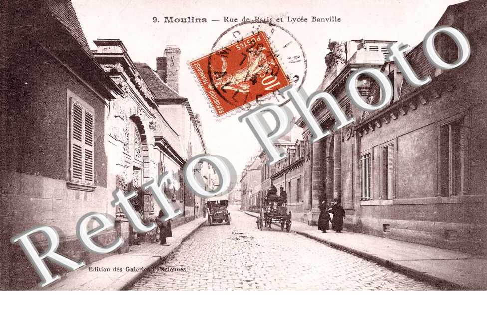 RUE DE PARIS ET LYCEE BANVILLE