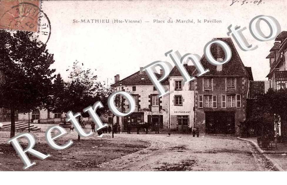 Place du marche Le Pavillon