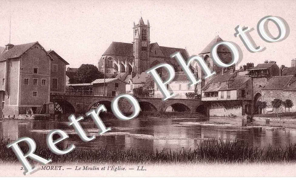 LE MOULIN ET L'EGLISE