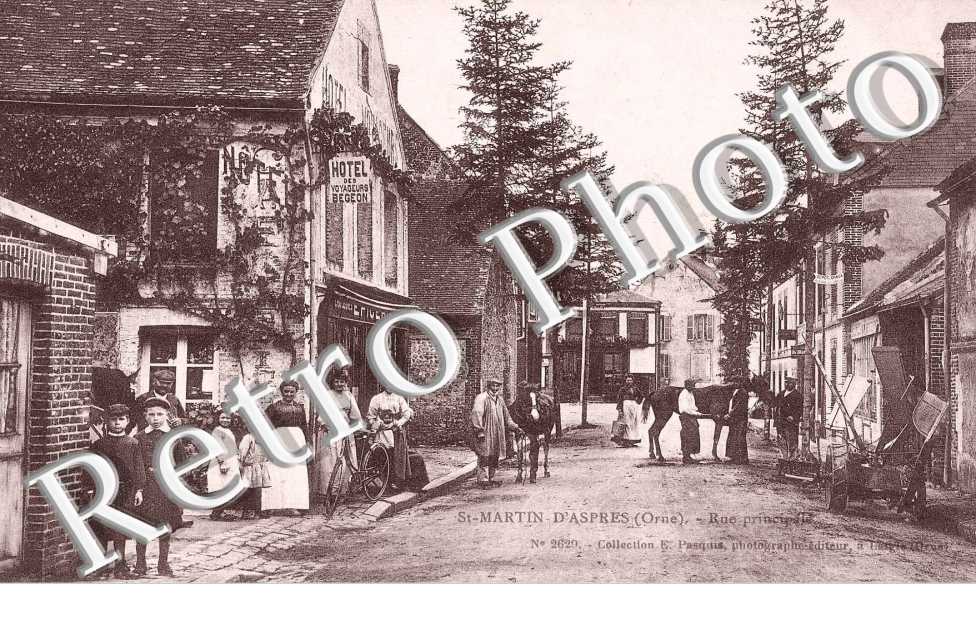Saint Martin d'Aspres rue principale